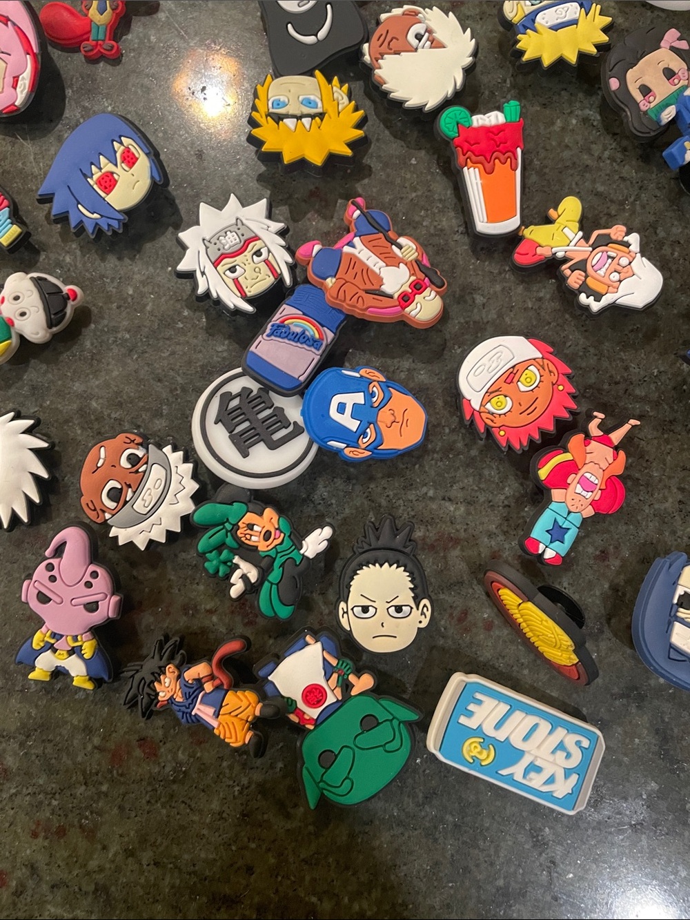 Assorted Anime Manga Character Shoe Charms - Colorful Mix 36 total - Picture 6 of 7